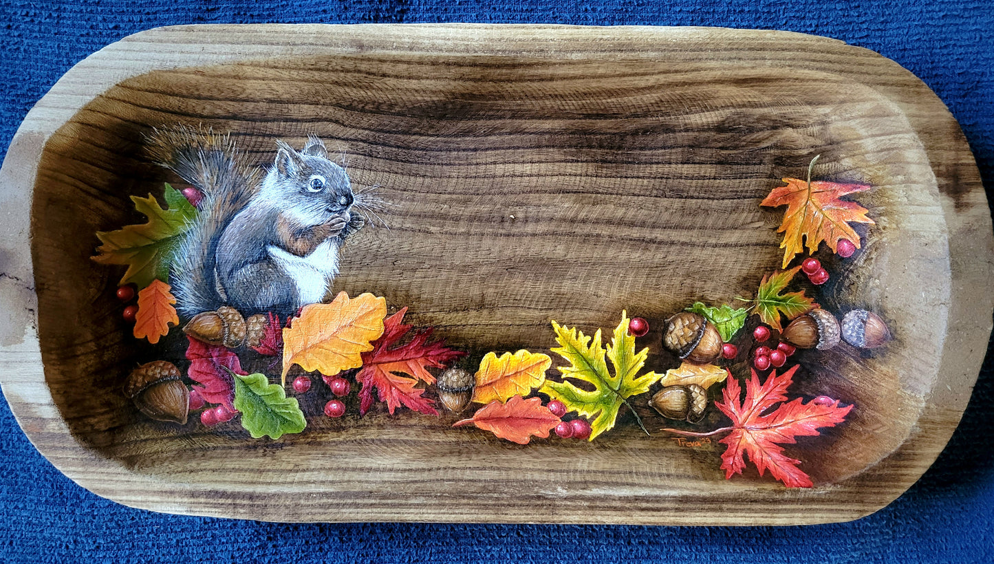 Squirrel fall tray