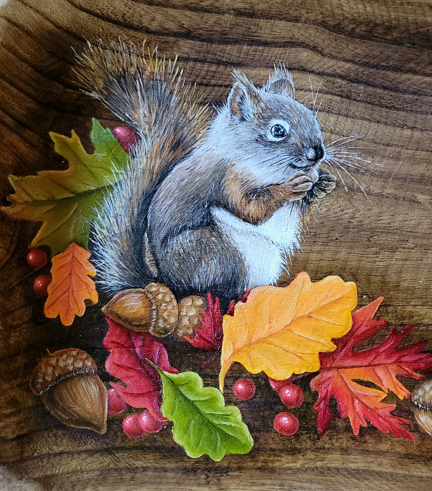 Squirrel fall tray