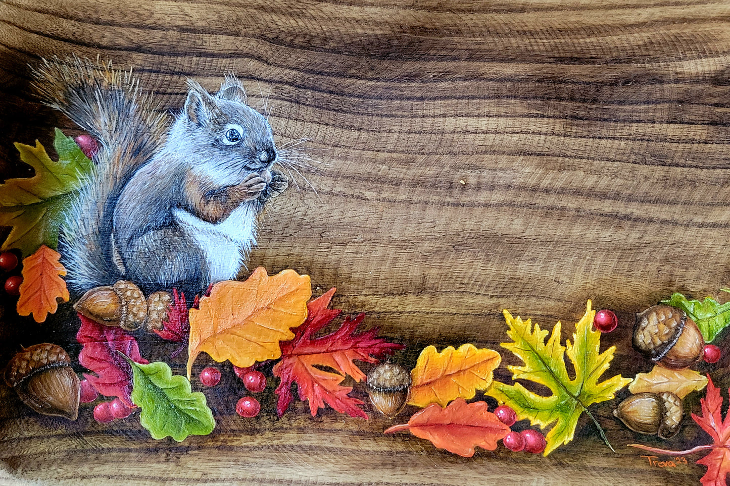 Squirrel fall tray