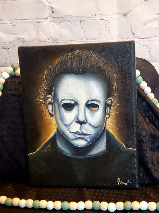 Michael Meyers oil painting