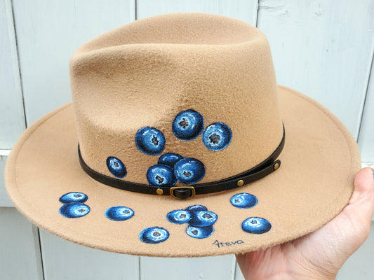 Blueberry fedora